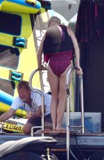KATY PERRY in Swimsuits Out on Vacation in Italy 07/11/2017