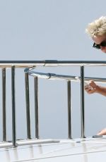 KATY PERRY in Swimsuits Out on Vacation in Italy 07/11/2017