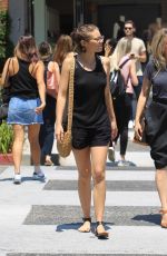 LAUREN COHAN Out for Lunch in Beverly Hills 07/14/2017