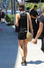 LAUREN COHAN Out for Lunch in Beverly Hills 07/14/2017