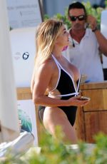 LAUREN POPE and BAMBI HAINES on Vacation in Ibiza 07/26/2017