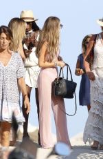 LAUREN POPE on the Beach in Ibiza 07/29/2017