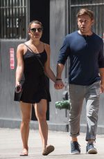 LEA MICHELE and Zandy Reich Out in New York 07/18/2017