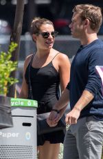 LEA MICHELE and Zandy Reich Out in New York 07/18/2017