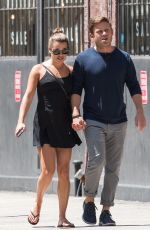 LEA MICHELE and Zandy Reich Out in New York 07/18/2017