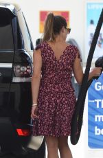 LEA MICHELE at a Gas Station in West Hollywood 07/10/2017