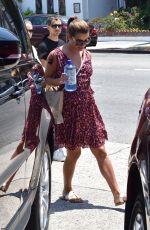 LEA MICHELE at a Gas Station in West Hollywood 07/10/2017