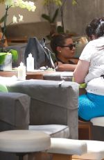 LEA MICHELE at Mani Pedi Salon in Brentwood 07/05/2017