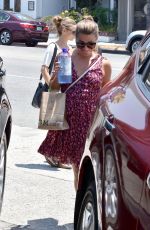 LEA MICHELE Leaves M Cafe in West Hollywood 07/10/2017