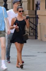 LEA MICHELE Out and About in New York 07/18/2017