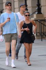 LEA MICHELE Out and About in New York 07/18/2017