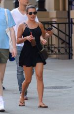 LEA MICHELE Out and About in New York 07/18/2017