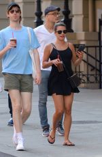 LEA MICHELE Out and About in New York 07/18/2017