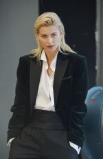 LENA GERCKE on the Set of a Photoshoot for Joop in Munich 06/24/2017