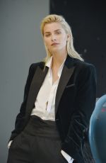 LENA GERCKE on the Set of a Photoshoot for Joop in Munich 06/24/2017