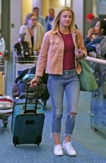 LILI REINHART at Vancouver International Airport 07/16/2017