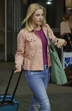 LILI REINHART at Vancouver International Airport 07/16/2017