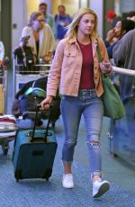LILI REINHART at Vancouver International Airport 07/16/2017