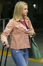 LILI REINHART at Vancouver International Airport 07/16/2017
