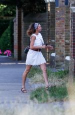 LILLY BECKER Arrives at Her Home in London 07/10/2017