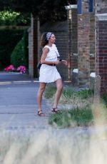 LILLY BECKER Arrives at Her Home in London 07/10/2017