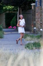 LILLY BECKER Arrives at Her Home in London 07/10/2017