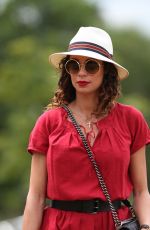 LILLY BECKER Out and About in London 07/04/2017