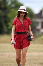 LILLY BECKER Out and About in London 07/04/2017