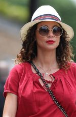 LILLY BECKER Out and About in London 07/04/2017