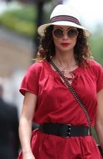 LILLY BECKER Out and About in London 07/04/2017