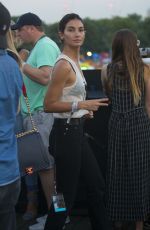 LILY ALDRIDGE at Kings of Leon Concert at Hyde Park in London 07/06/2017