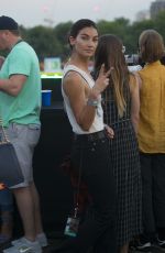LILY ALDRIDGE at Kings of Leon Concert at Hyde Park in London 07/06/2017