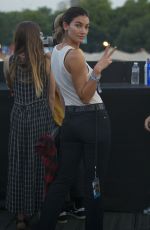 LILY ALDRIDGE at Kings of Leon Concert at Hyde Park in London 07/06/2017