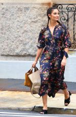 LILY ALDRIDGE Out and About in New York 07/20/2017