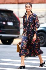 LILY ALDRIDGE Out and About in New York 07/20/2017