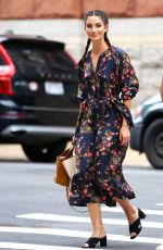 LILY ALDRIDGE Out and About in New York 07/20/2017