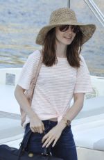 LILY COLLINS Arrives at Her Hotel in Italy 07/14/2017