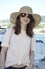 LILY COLLINS Arrives at Her Hotel in Italy 07/14/2017
