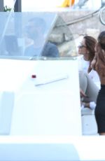 LILY COLLINS Arrives in Ischia for Ischia Global Fest 07/14/2017