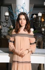LILY COLLINS at Ambi Media Droup Dinner in Honor of Lily Collins 07/14/2017