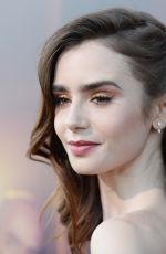 LILY COLLINS at The Last Tycoon Premiere in Los Angeles 07/27/2017