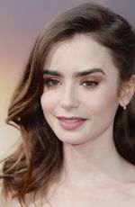 LILY COLLINS at The Last Tycoon Premiere in Los Angeles 07/27/2017