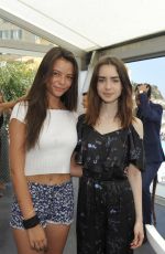 LILY COLLINS at To the Bone Photocall at Ischia Global Fest 07/14/2017