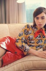 LILY COLLINS for The Edit Magazine, June 2017