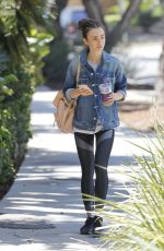 LILY COLLINS Out for Ice Tea in Beverly Hills 07/29/2017