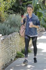 LILY COLLINS Out for Ice Tea in Beverly Hills 07/29/2017