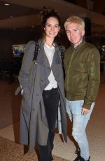 LILY JAMES Arrives at Airport in Sydney 07/11/2017