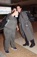 LILY JAMES Arrives at Airport in Sydney 07/11/2017