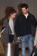 LILY JAMES Arrives at Airport in Sydney 07/11/2017