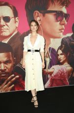 LILY JAMES at Baby Driver Premiere in Sydney 07/12/2017